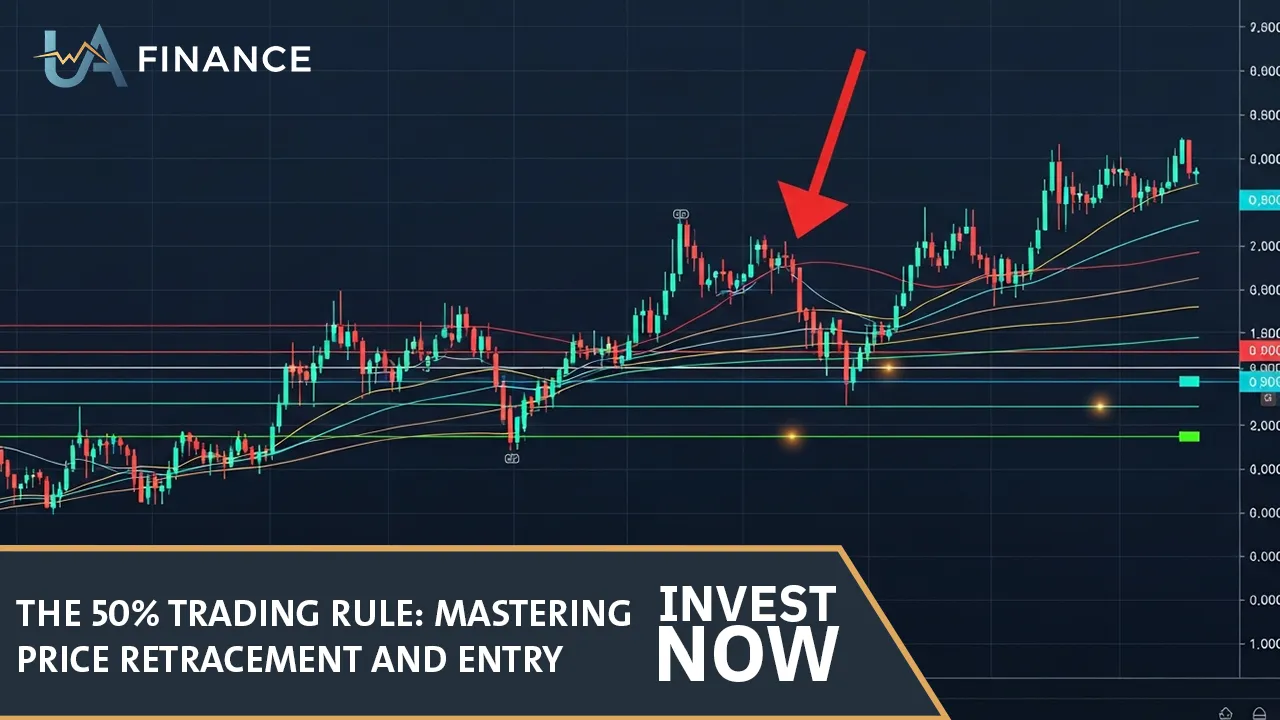 The 50% Trading Rule: Mastering Price Retracement and Entry