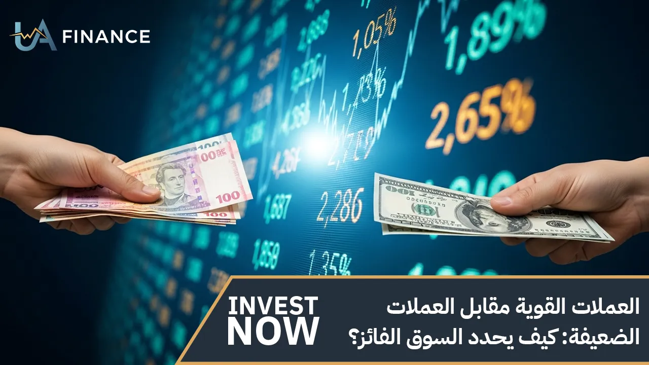 العملات القوية مقابل العملات الضعيفة | كيف يحدد السوق الفائز؟