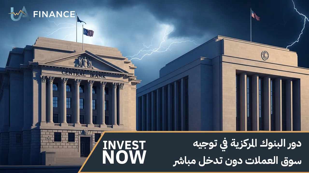 دور البنوك المركزية في توجيه سوق العملات دون تدخل مباشر