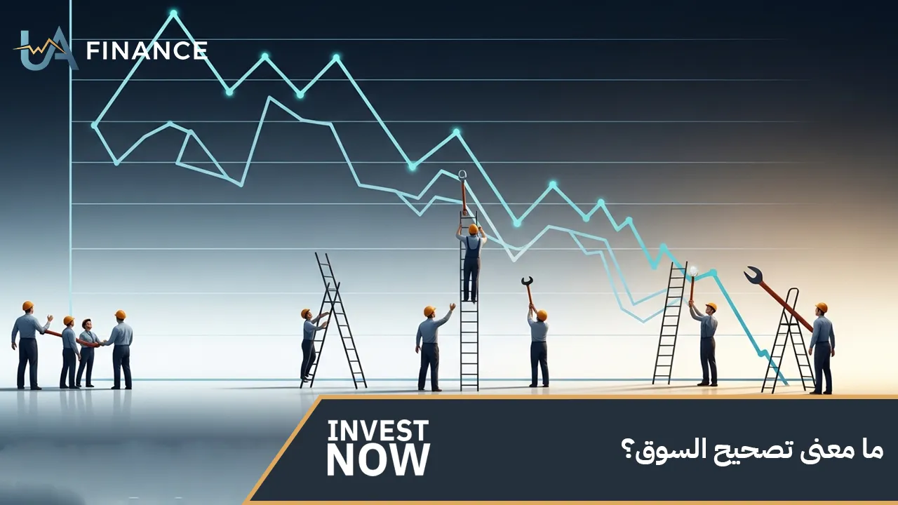 ما معنى تصحيح السوق؟