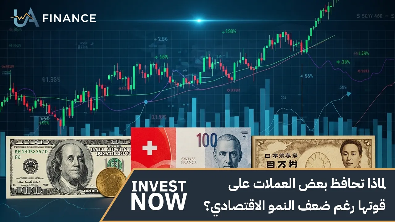 لماذا تحافظ بعض العملات على قوتها رغم ضعف النمو الاقتصادي؟