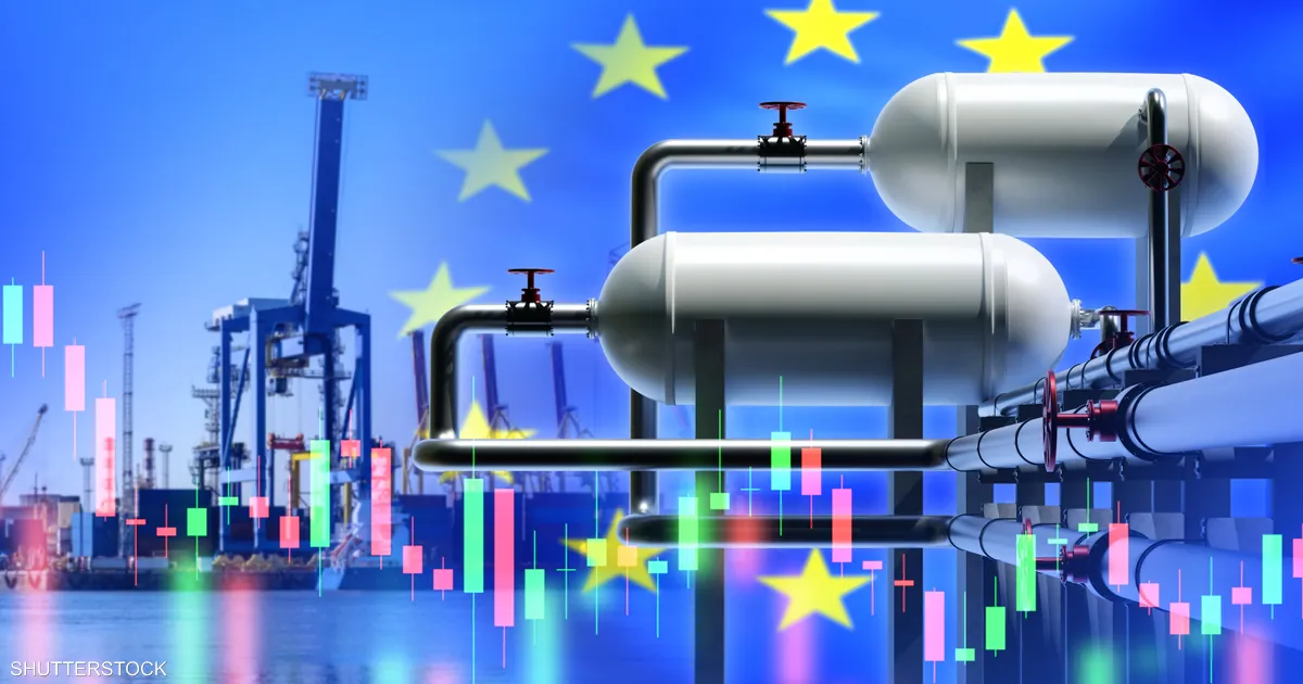 تحذيرات من أزمة طاقة أوروبية:..شبح نقص الغاز يهدد القارة العجوز بسبب حصار مضيق هرمز eurobean-gas