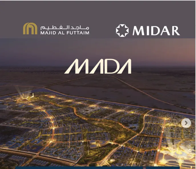 إستثمار إماراتي مصري مشترك.. شراكة بين ماجد الفطيم وميدار تفتح آفاقاً جديدة للتوسع العمراني إستثمار إماراتي مصري مشترك.. شراكة بين ماجد الفطيم وميدار تفتح آفاقاً جديدة للتوسع العمراني