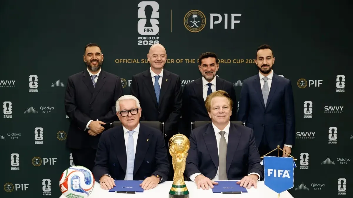 شراكة استراتيجية بين صندوق الاستثمارات السعودي والفيفا لكأس العالم 2026 شراكة استراتيجية بين صندوق الاستثمارات السعودي والفيفا لكأس العالم 2026