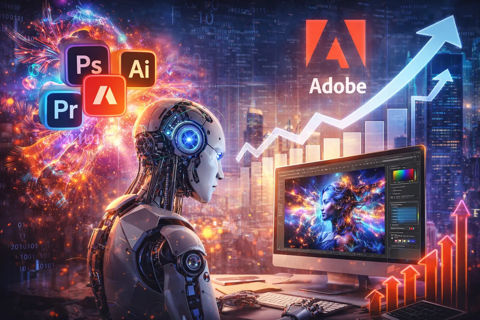 Adobe Raises Forecast as AI Creative Tools Drive Strong Software Demand