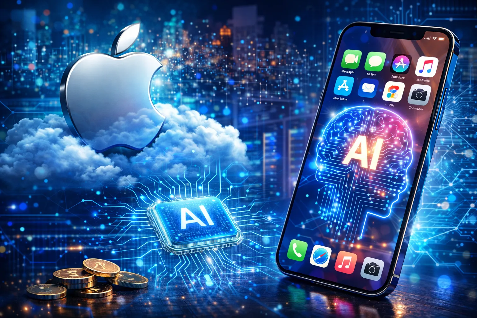 Apple Expands AI Investment to Boost iPhone Features and Cloud Services