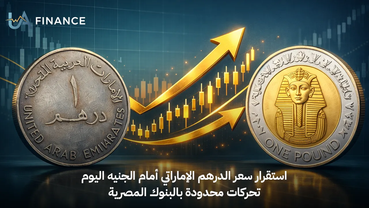 استقرار سعر الدرهم الإماراتي أمام الجنيه المصري اليوم.. تحركات محدودة بالبنوك المصرية
