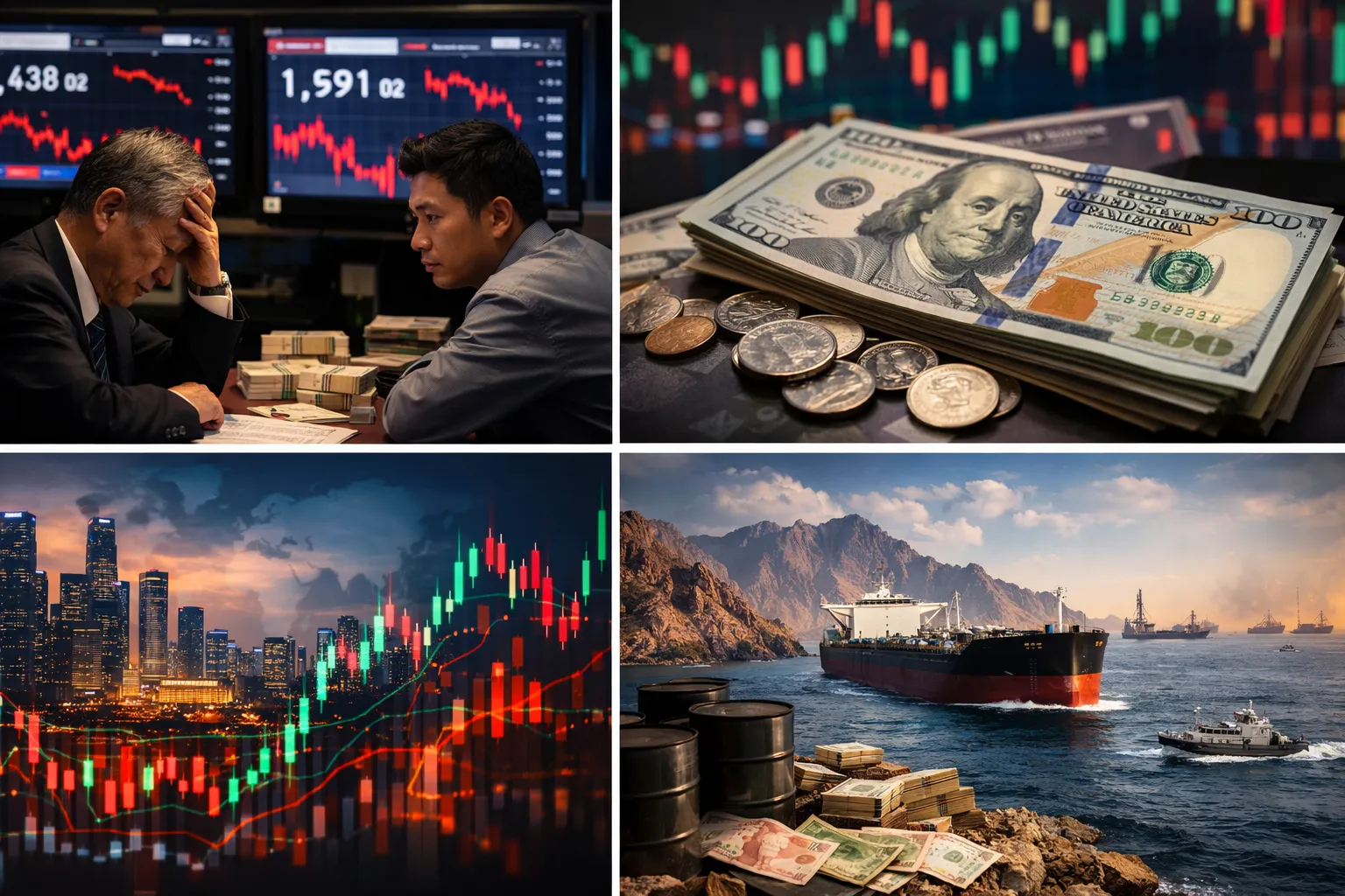 Asian Currencies Weaken as Dollar Gains on Iran Tensions