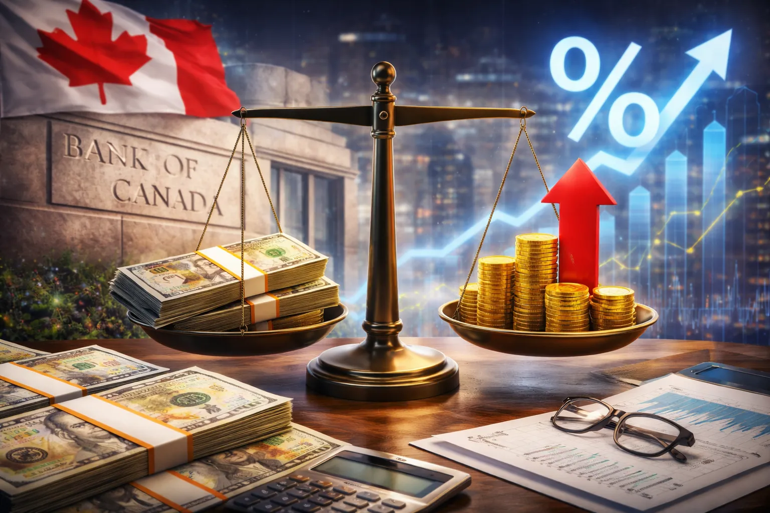 Bank of Canada Holds Rates, Signals Potential Increases