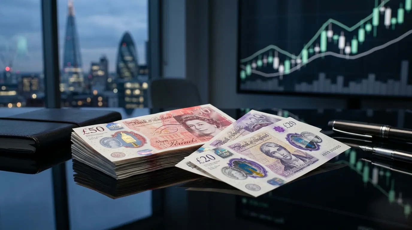 الدولار يتراجع أمام الجنيه الإسترليني.. الأسواق تترقب قرارات الفيدرالي وبيانات الاقتصاد البريطاني AAAAAA-TEST