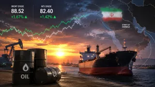 النفط يتجاوز 88 دولارًا مع تصاعد مخاطر مضيق هرمز.. ومكاسب أسبوعية قوية للبرميل