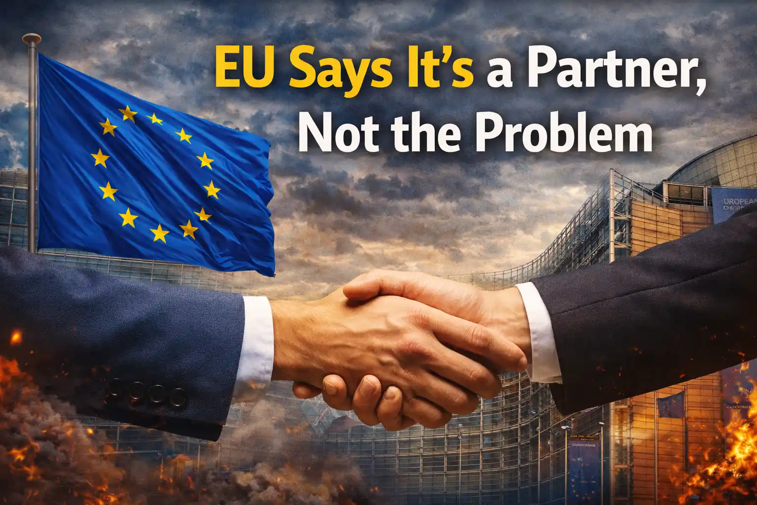 EU Says It’s a Partner, Not the Problem