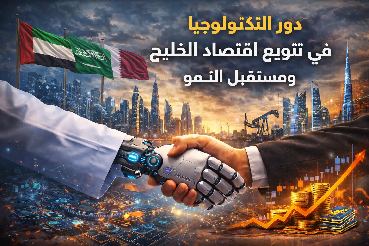 دور التكنولوجيا في تنويع اقتصاد الخليج ومستقبل النمو
