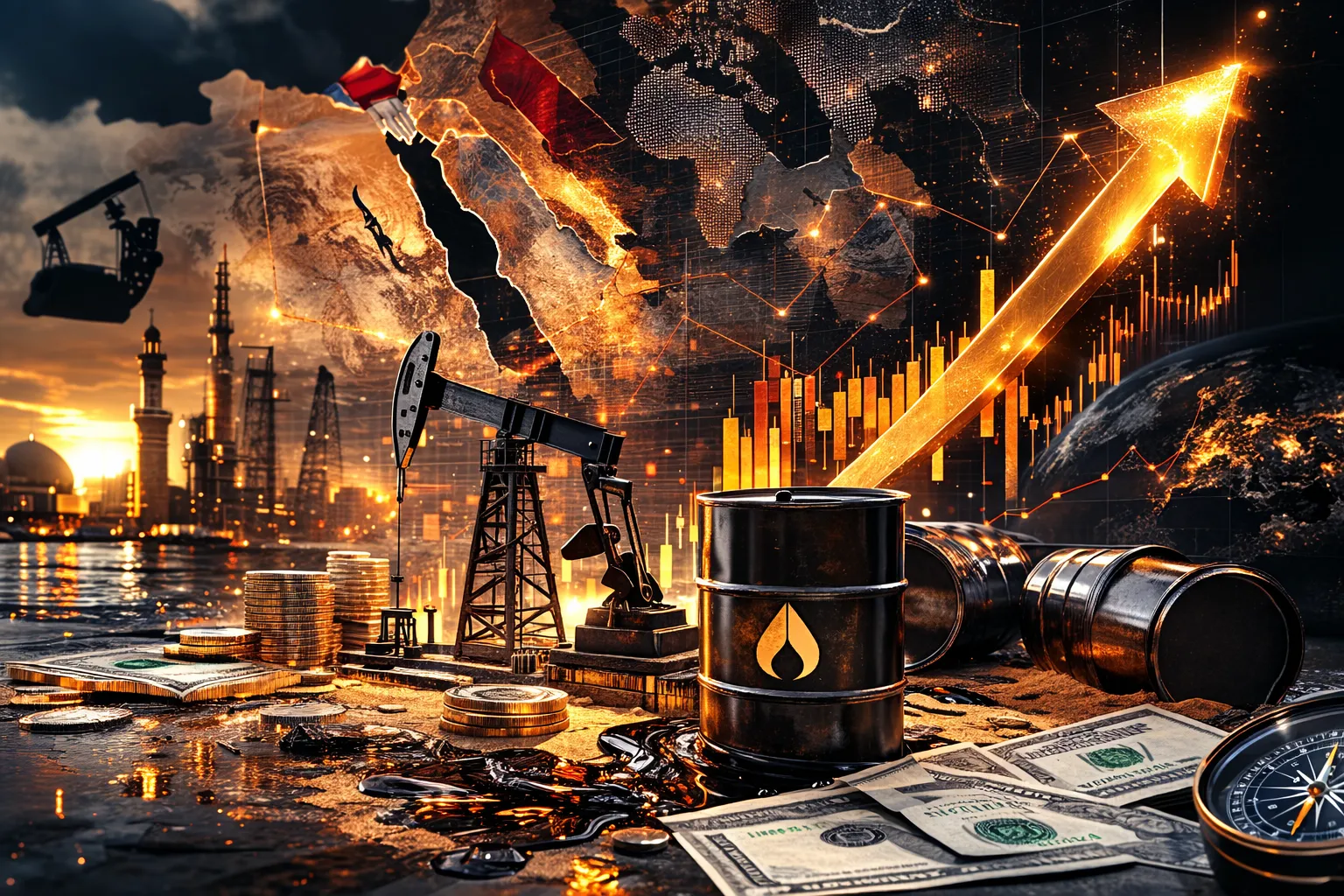 Oil Prices Eye Further Gains as Middle East Tensions Rise