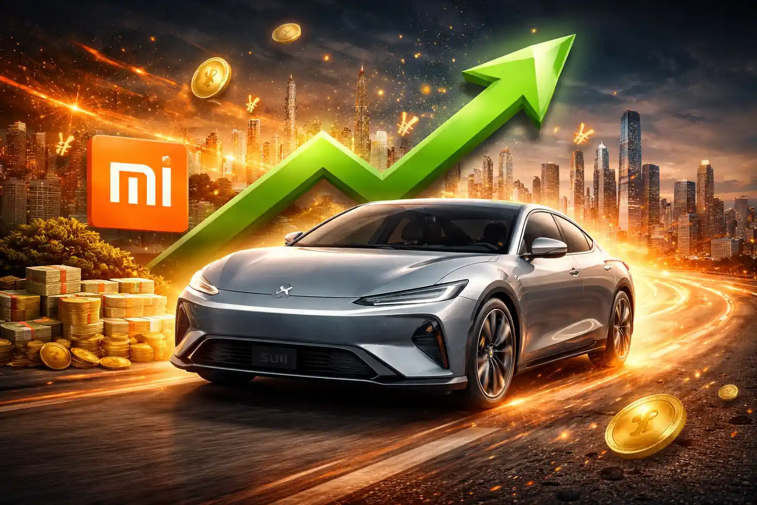 Xiaomi Shares Rise Before Updated SU7 Electric Sedan Launch