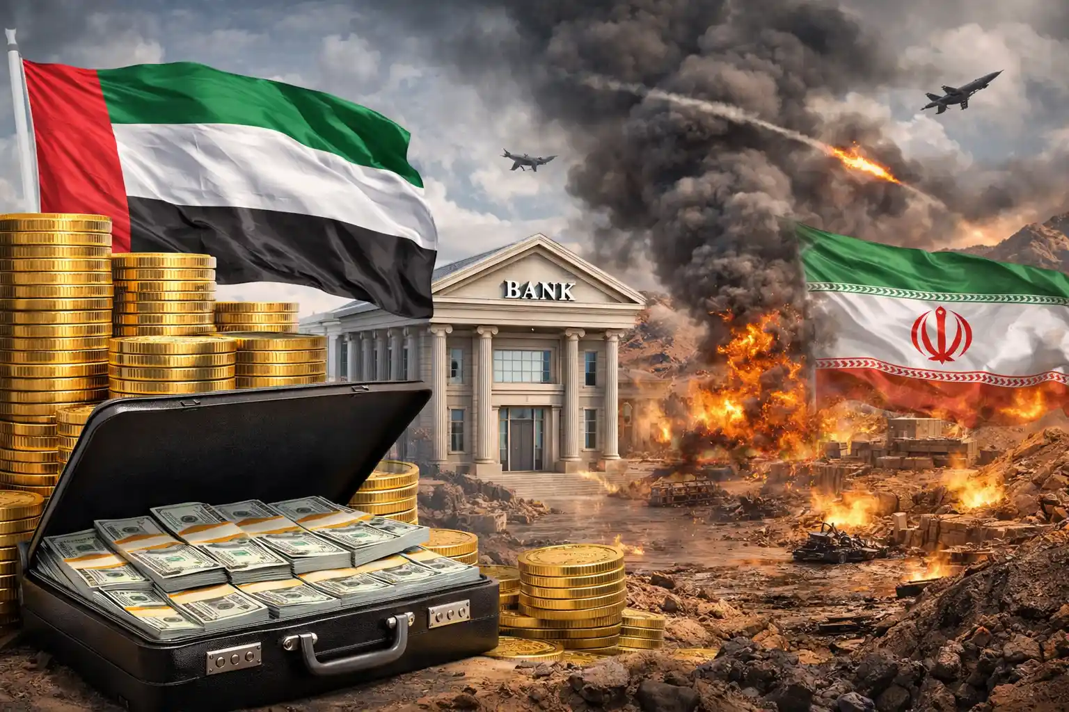 حزمة دعم إماراتية للبنوك على وقع تداعيات حرب إيران