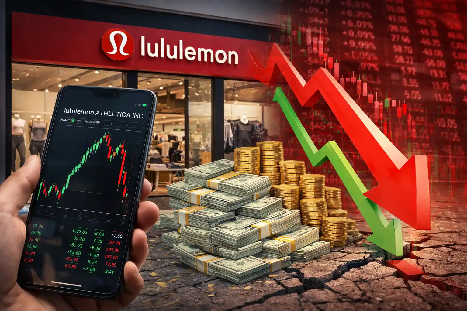 تراجع سهم Lululemon بعد توقعات ضعيفة رغم أرباح قوية