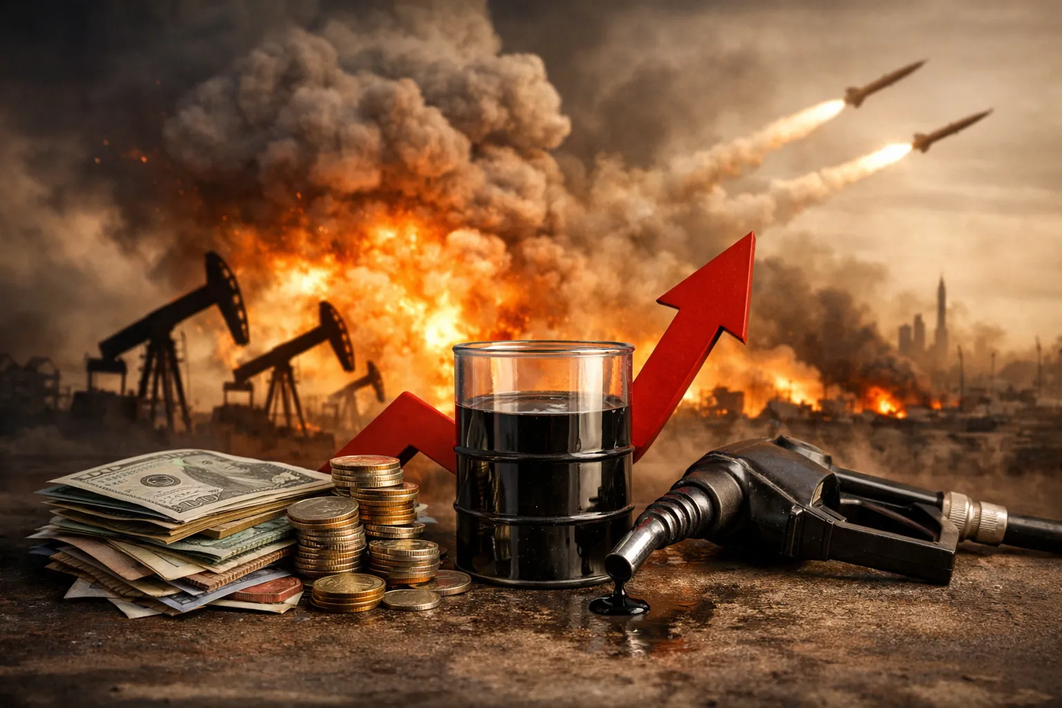 توقعات بتسارع التضخم عالميًا بسبب الحرب في إيران وارتفاع أسعار النفط