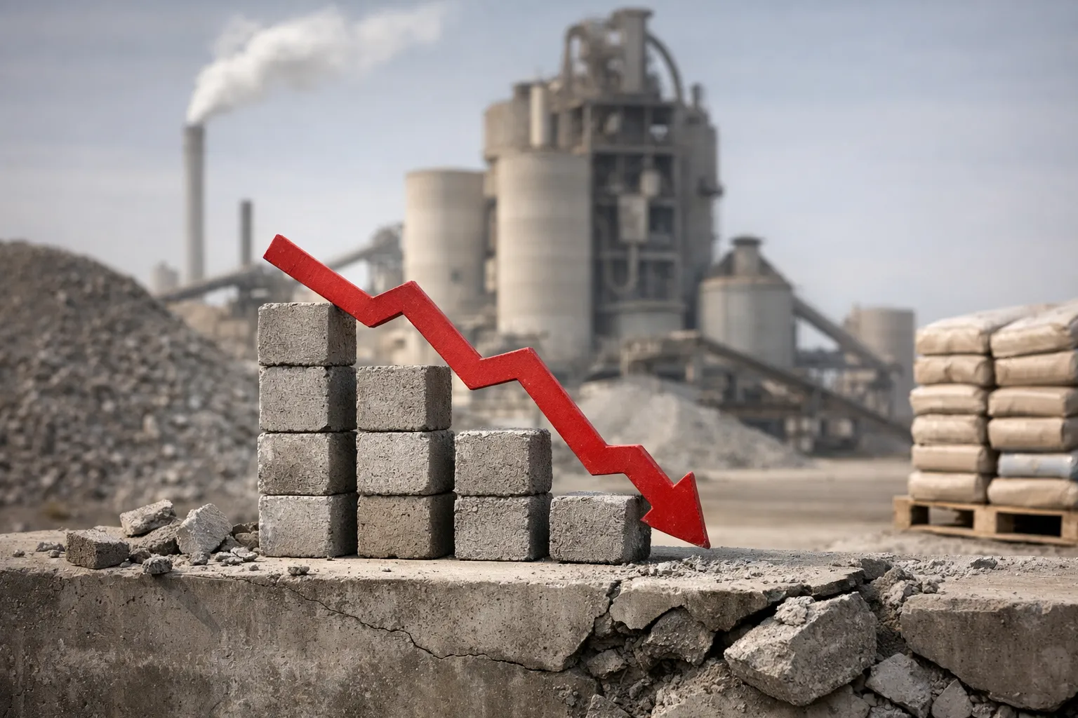 تراجع أرباح أسمنت ينبع 33.5% رغم نمو الإيرادات في 2025