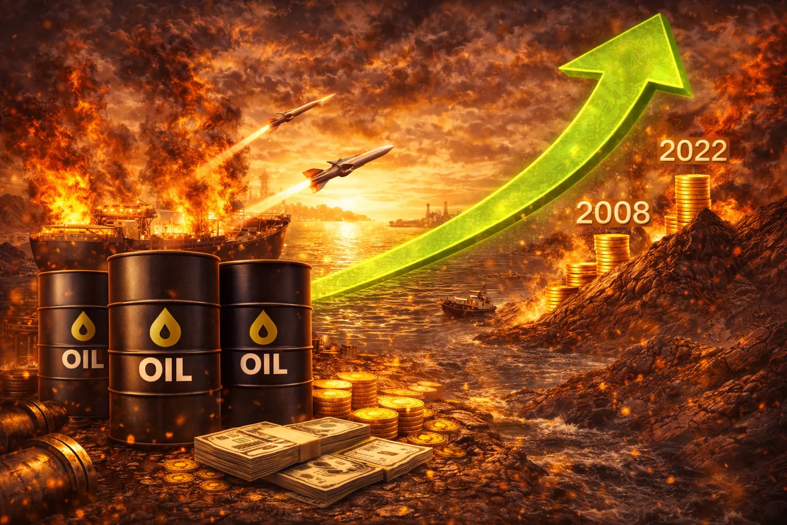 غولدمان ساكس يحذر من ارتفاع تاريخي في أسعار النفط