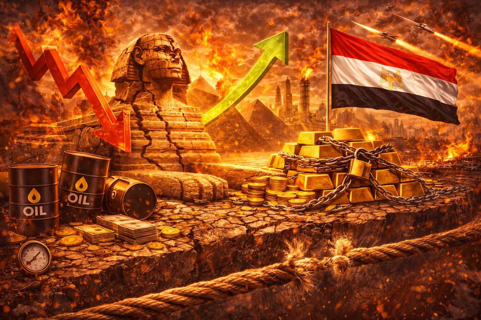 لماذا يُعد اقتصاد مصر شديد الحساسية للصدمات العالمية؟
