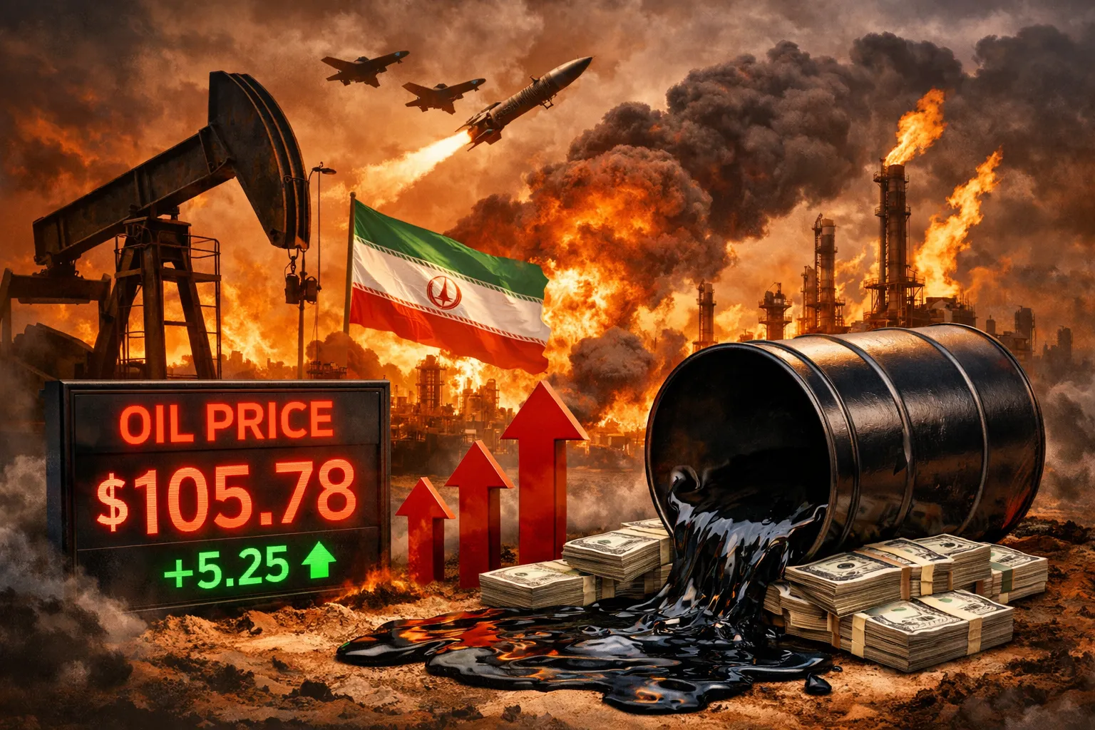 Oil Prices Surge as Iran War Shakes Global Commodity Markets