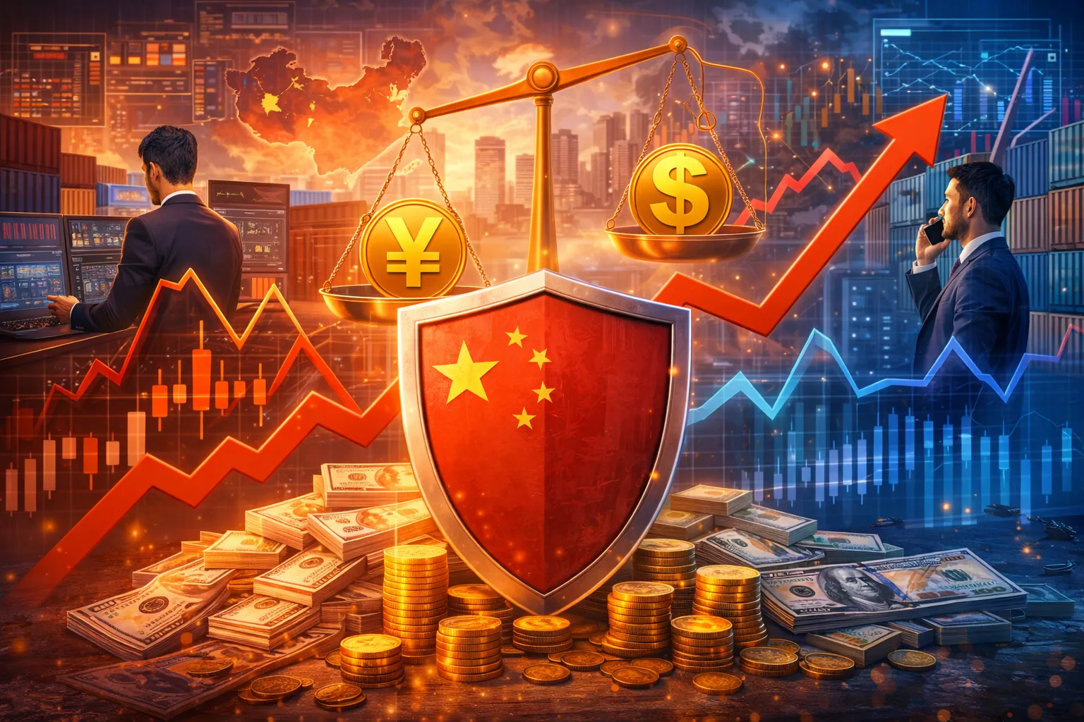 Chinese Firms Rush to Hedge as Yuan Volatility Grows