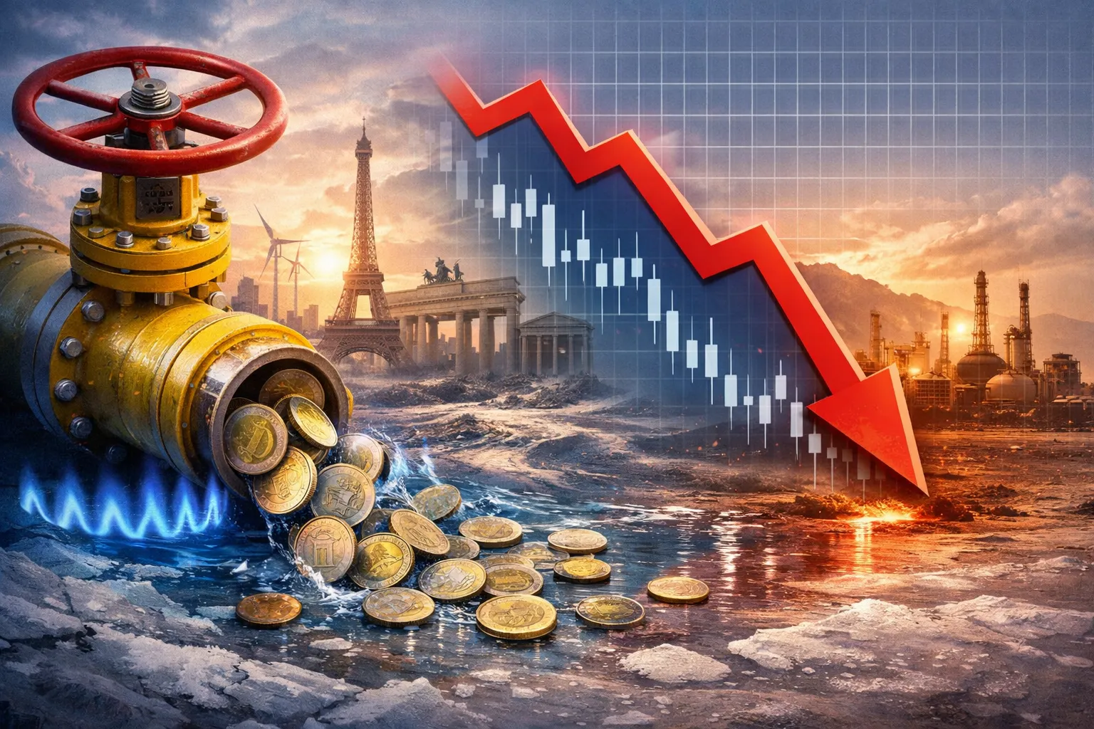 European Gas Prices Drop as Iran Remarks Ease Markets