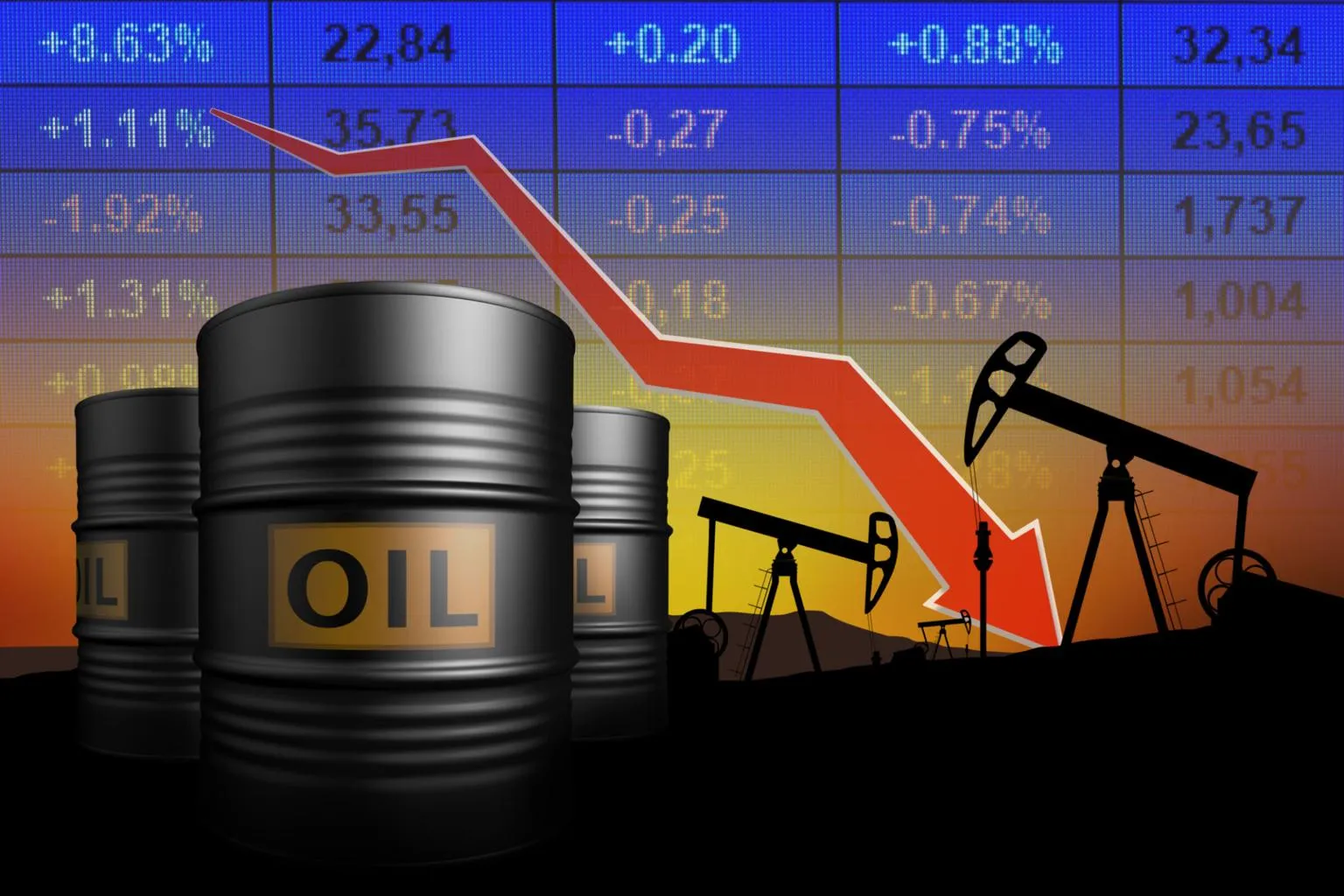 European Stocks Fall as Oil Prices Soar on Iran Conflict