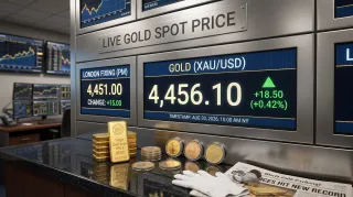 Gold Retreats to 4,580 USD as Jackson Hole Anticipation and Hormuz Hopes Dampen Safe-Haven Demand