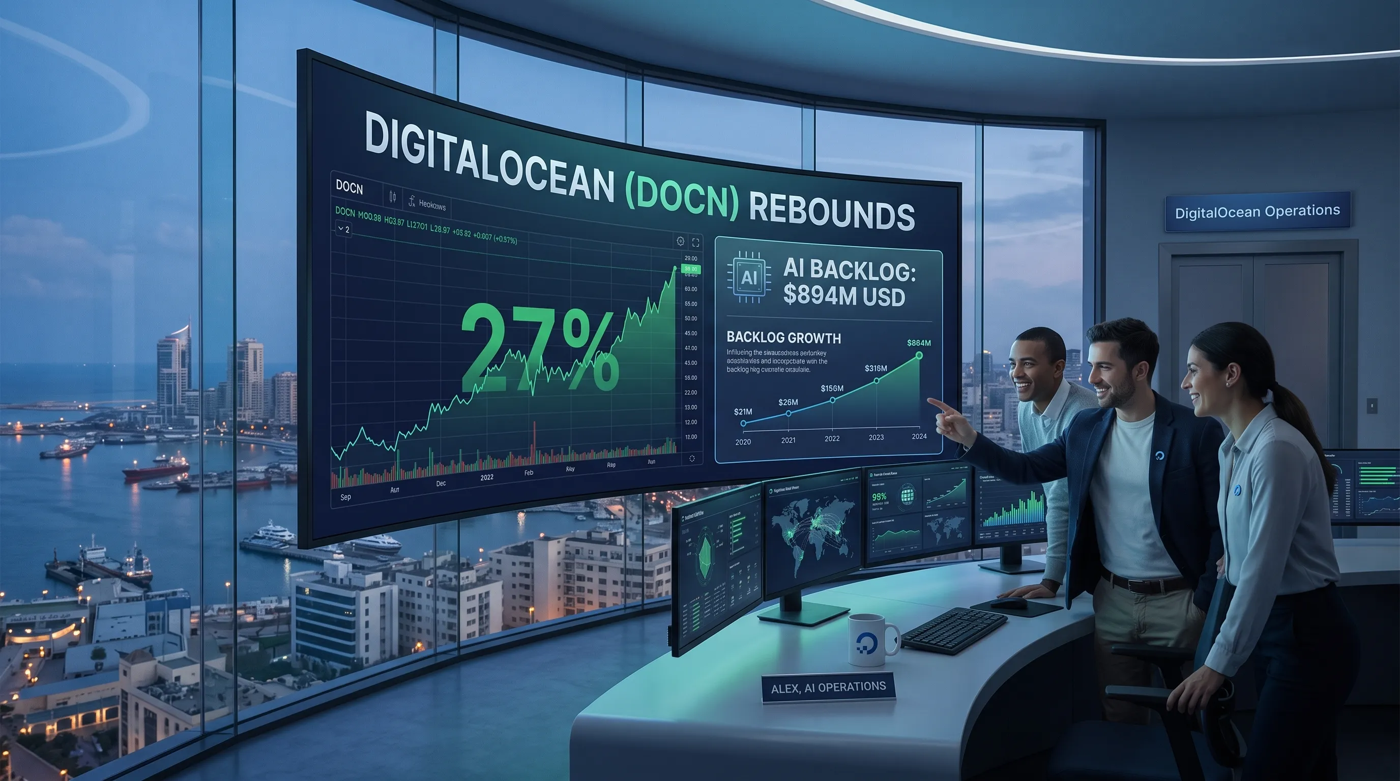DigitalOcean (DOCN) Rebounds Past 132 USD as Massive 12x RPO Surge Validates AI-Native Cloud Transformation DigitalOcean (DOCN) Rebounds Past 132 USD as Massive 12x RPO Surge Validates AI-Native Cloud Transformation