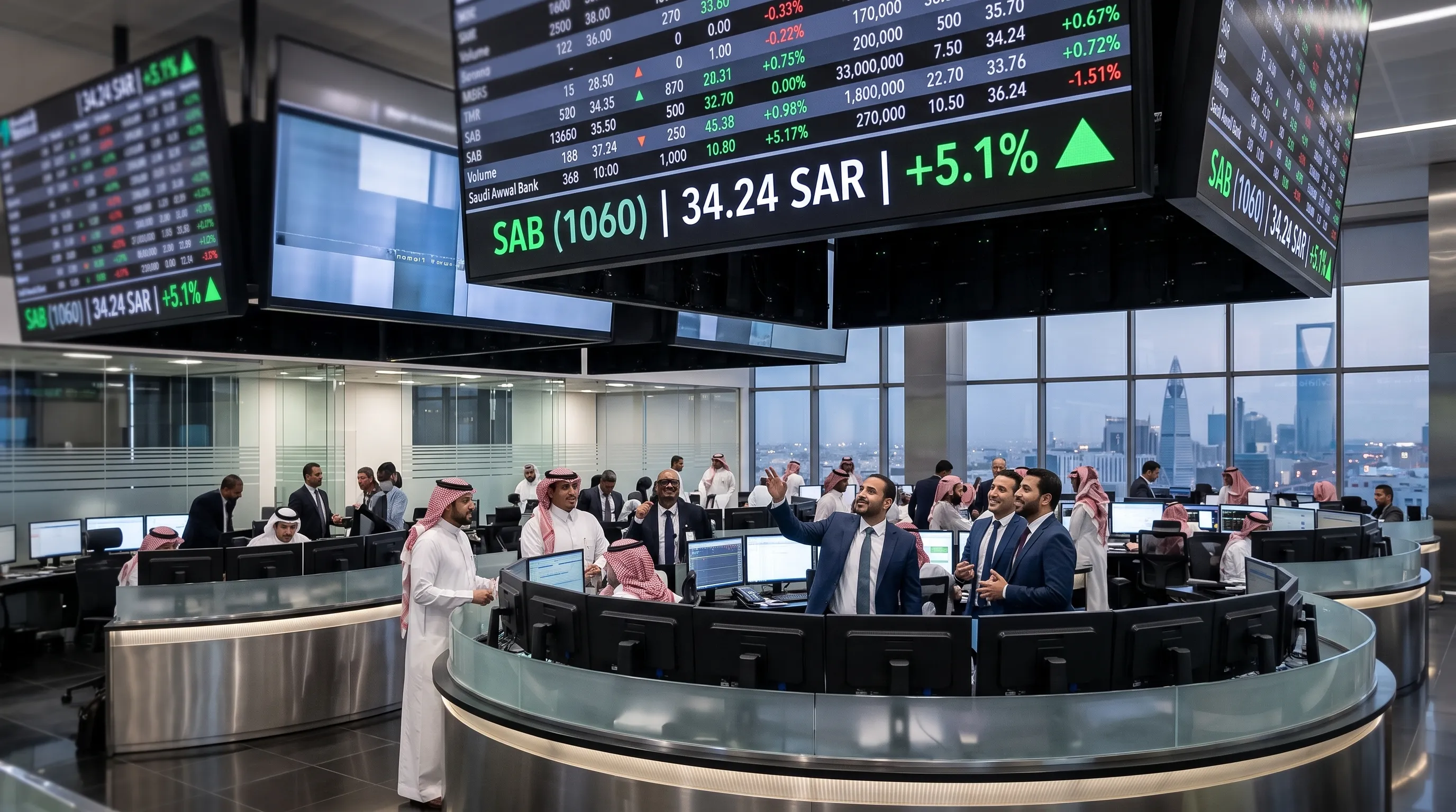 Saudi Awwal Bank Advances to 34.24 SAR as Q2 Profit Beat and 13% Loan Growth Anchor Financials Saudi Awwal Bank (1060) Hits 34.24 SAR on Strong Q2 Profit Beat