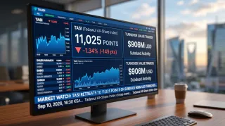 TASI Retreats 0.4 Percent to 11,025 Points as Subdued Turnover Highlights Institutional Caution