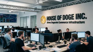 House of Doge Inc. Drives Dogecoin Commerce Infrastructure Amid Steep Stock Decline