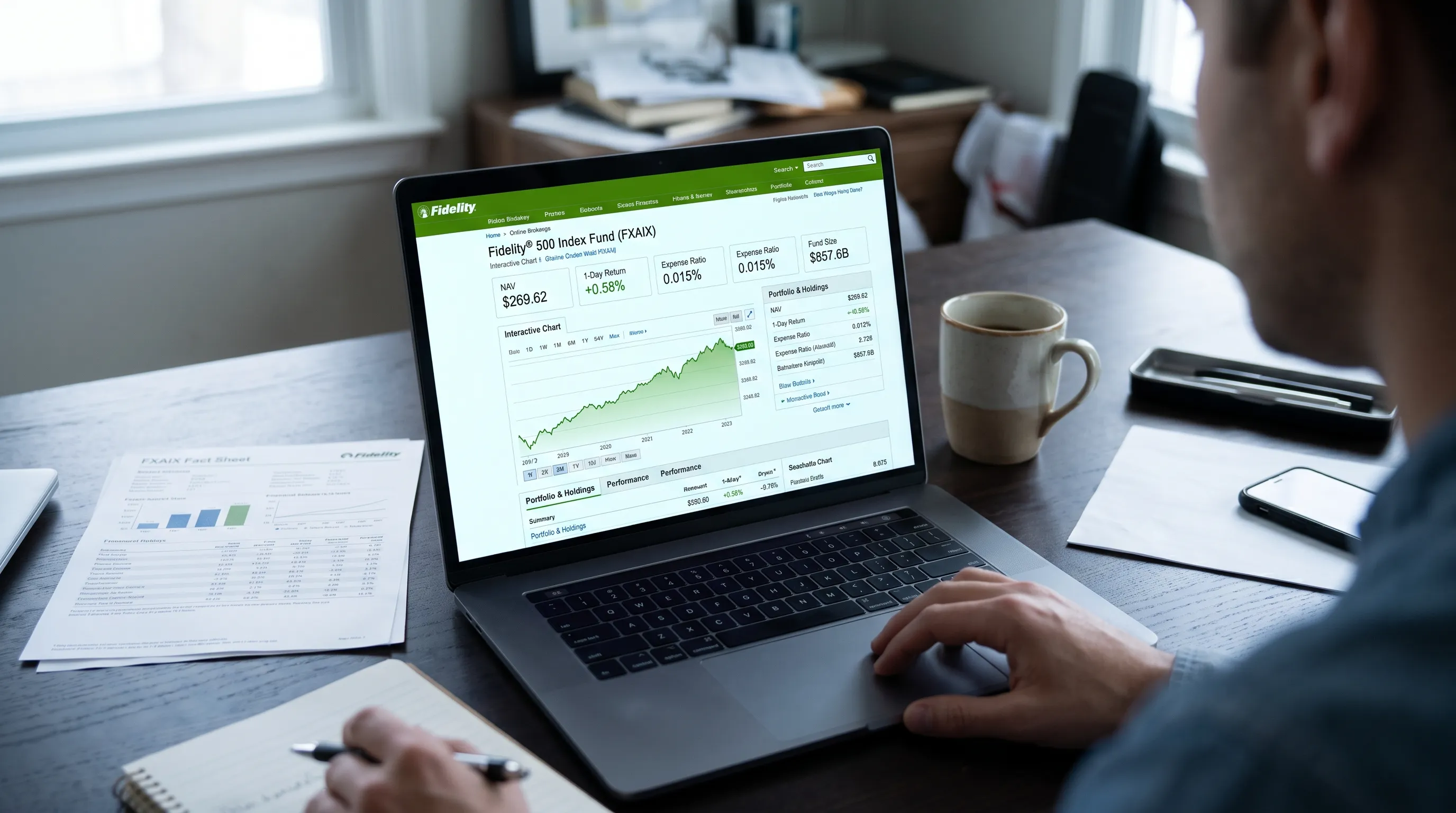 Fidelity 500 Index Fund Advances to 269.62 USD as Corporate Earnings Rebound Offsets Rate Uncertainty Fidelity 500 Index Fund Advances to 269.62 USD as Corporate Earnings Rebound Offsets Rate Uncertainty