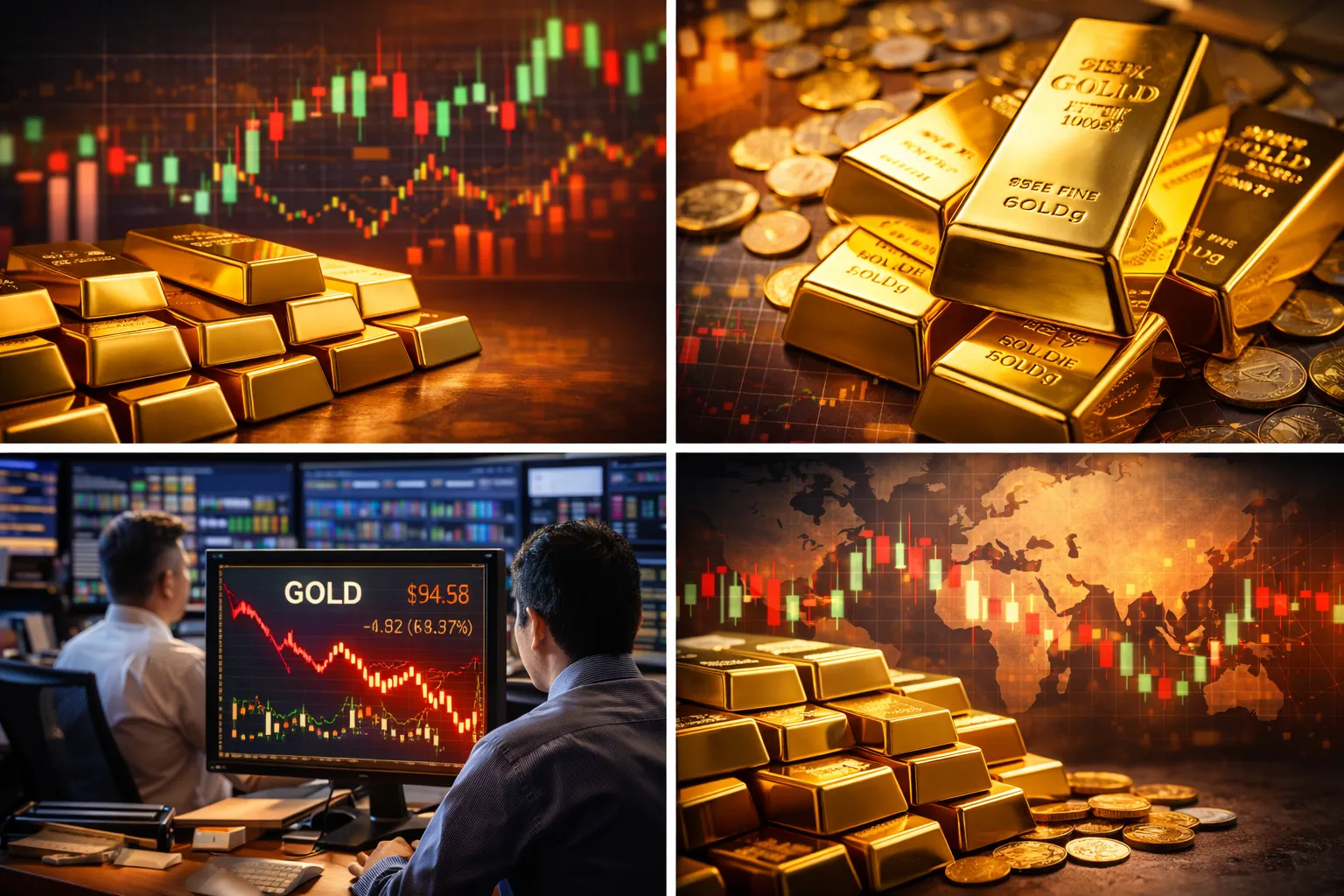 Gold Prices Rise but Stay Rangebound with Focus on Iran War De-escalation