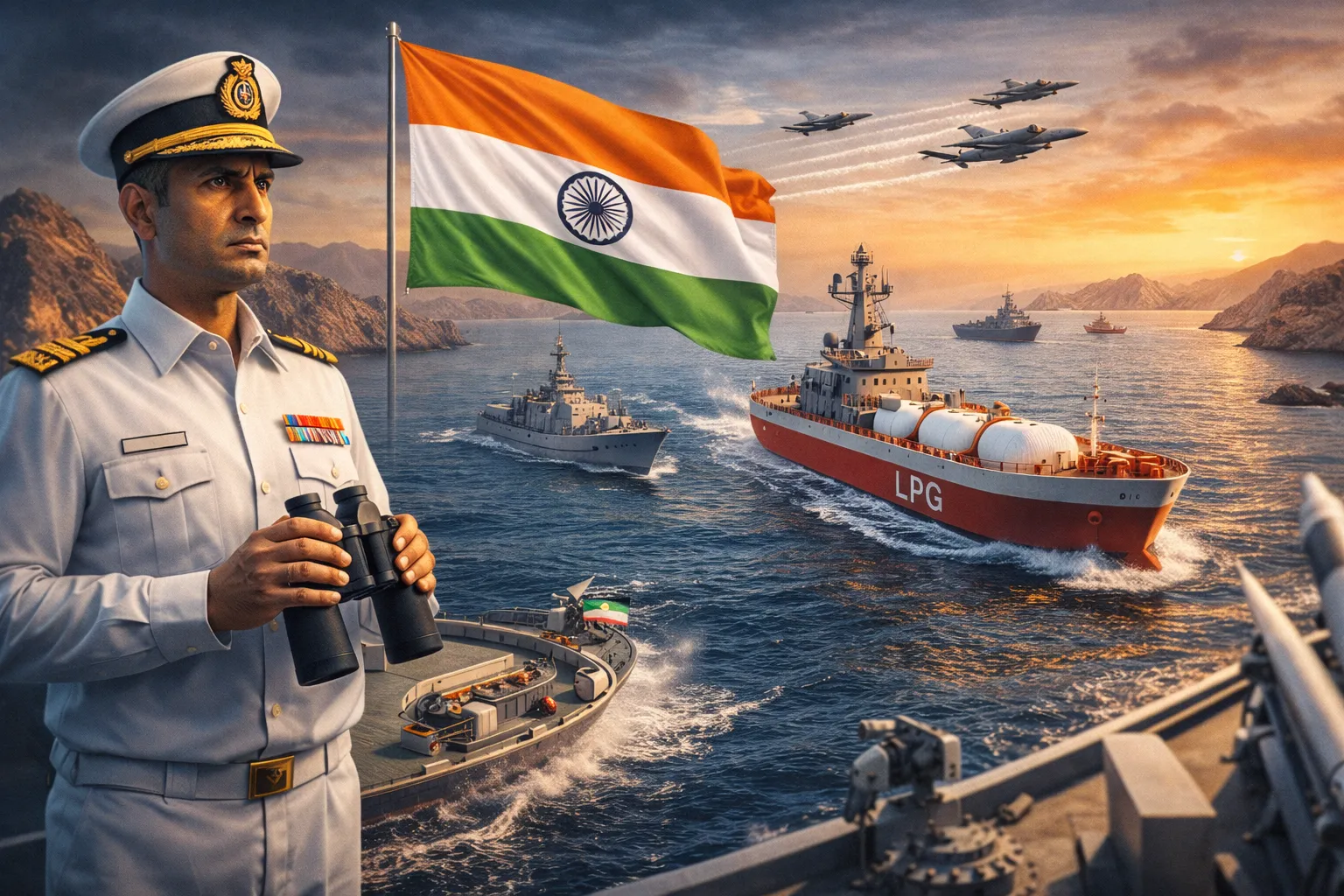 India Secures Safe Passage for LPG Tankers Through Hormuz