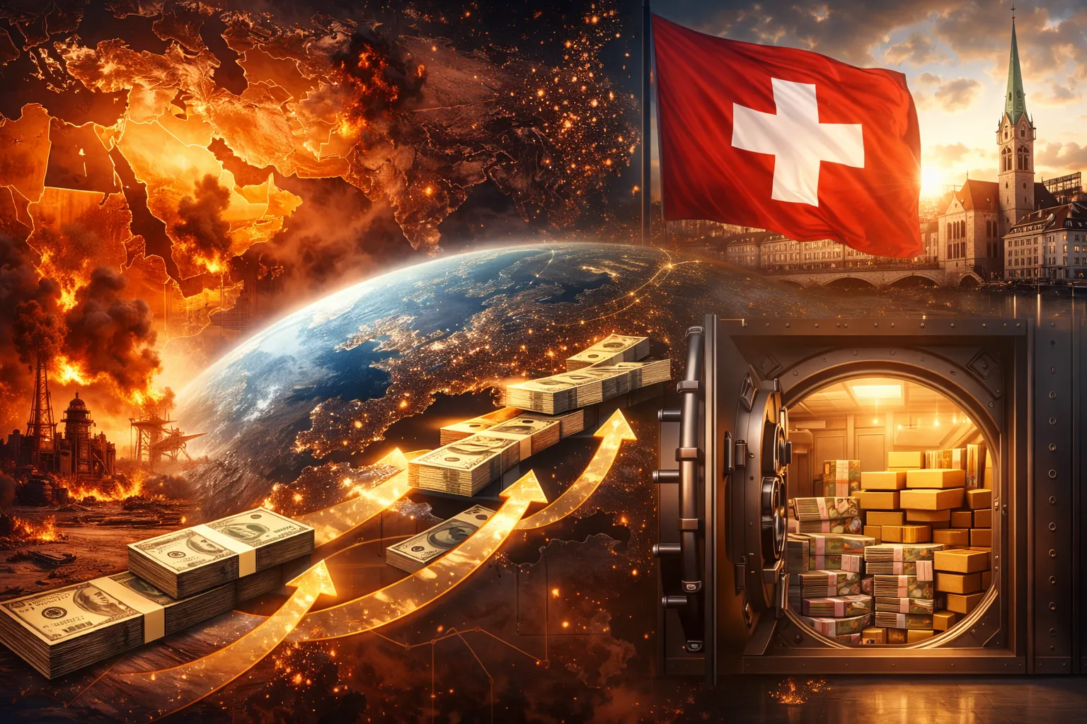 Iran War Drives Gulf Wealth Toward Swiss Safe Havens