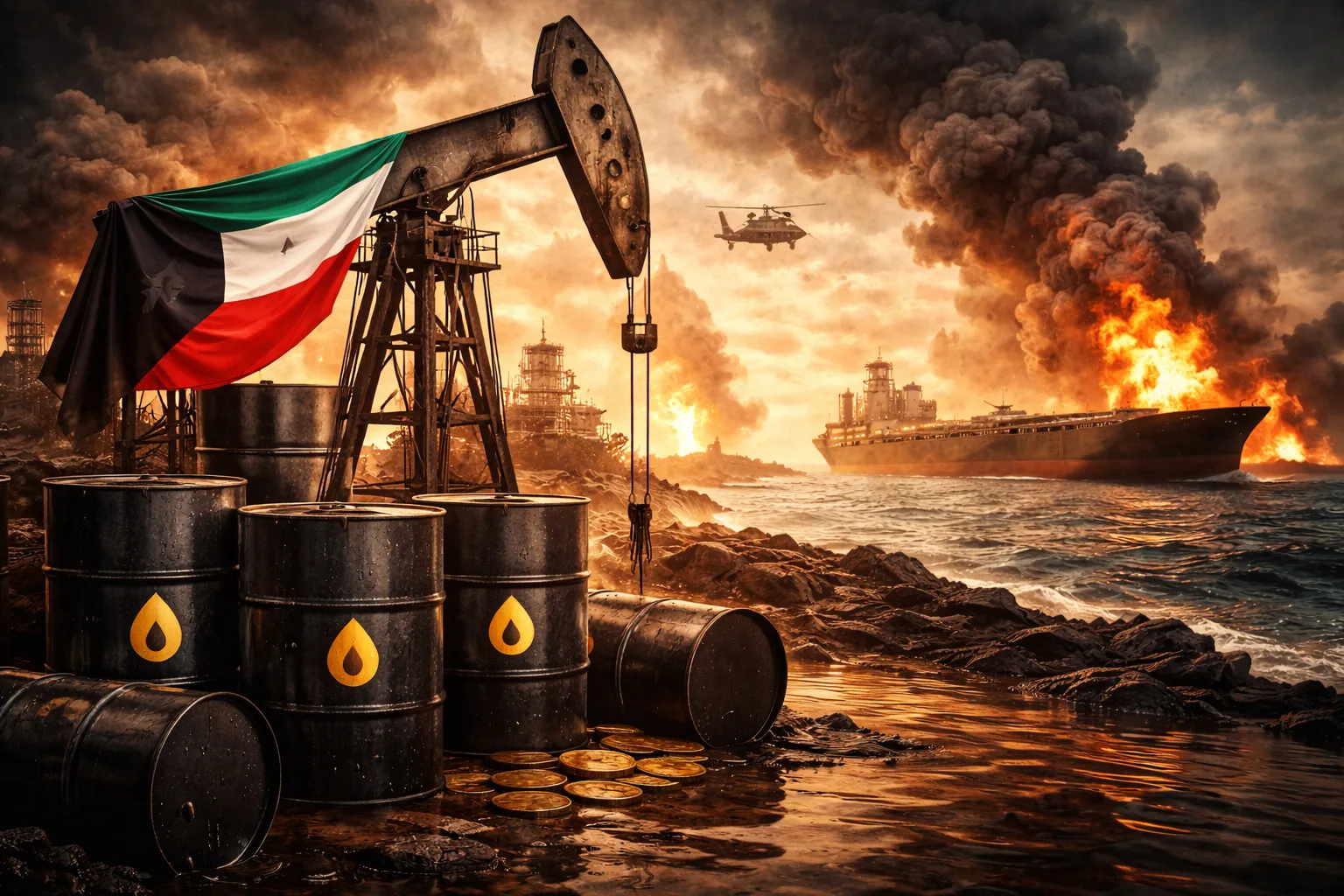 : Kuwait Cuts Oil Production as Strait of Hormuz Threats Shake Global Barrel Supply