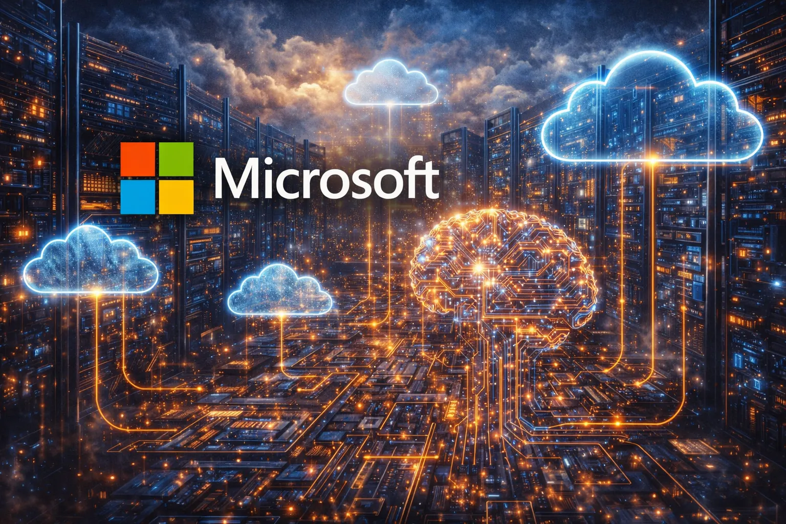 Microsoft Expands AI Data-Center Infrastructure to Power Cloud Computing Growth