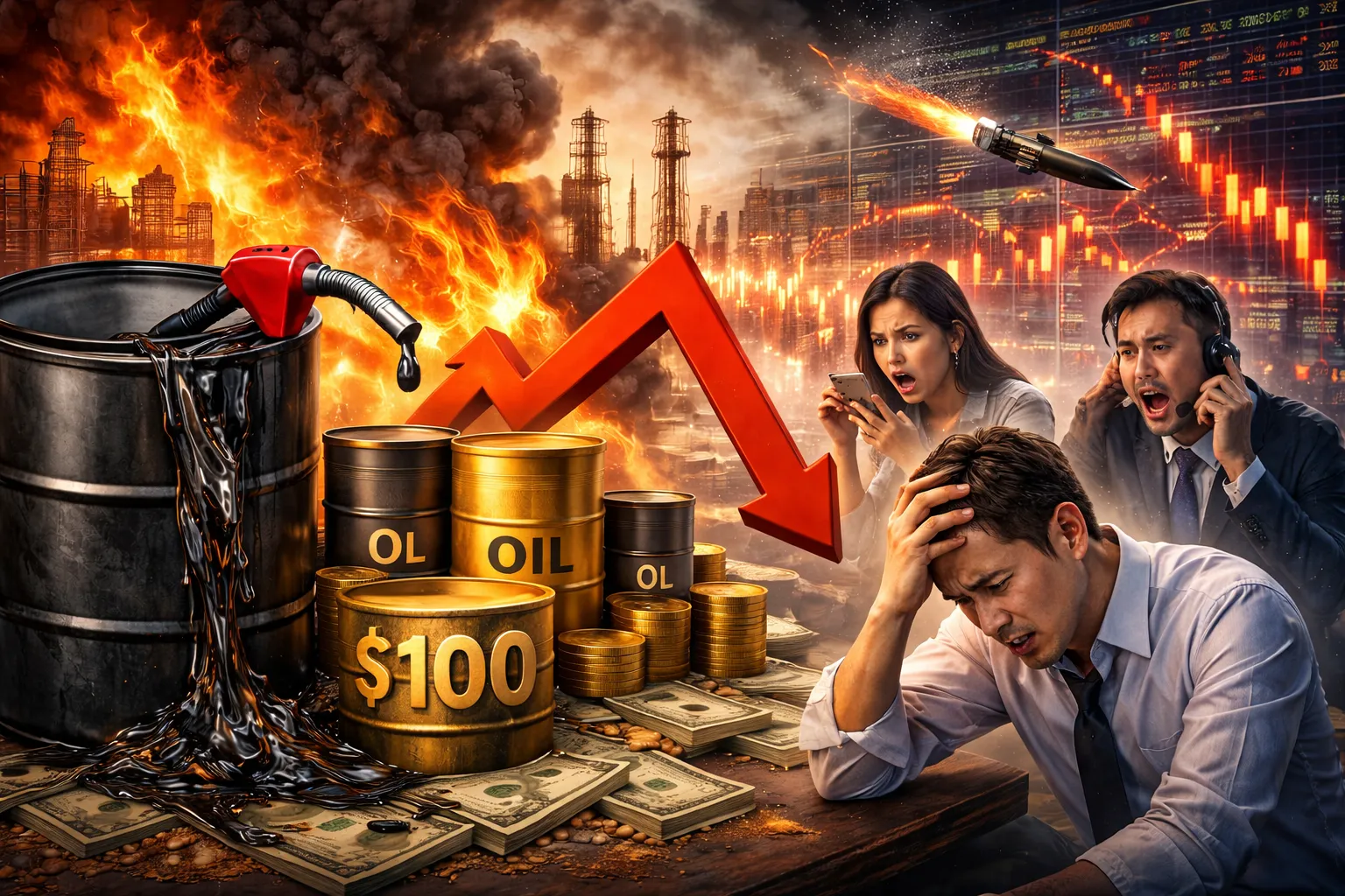 Oil Price Shock Sends Global Markets Reeling