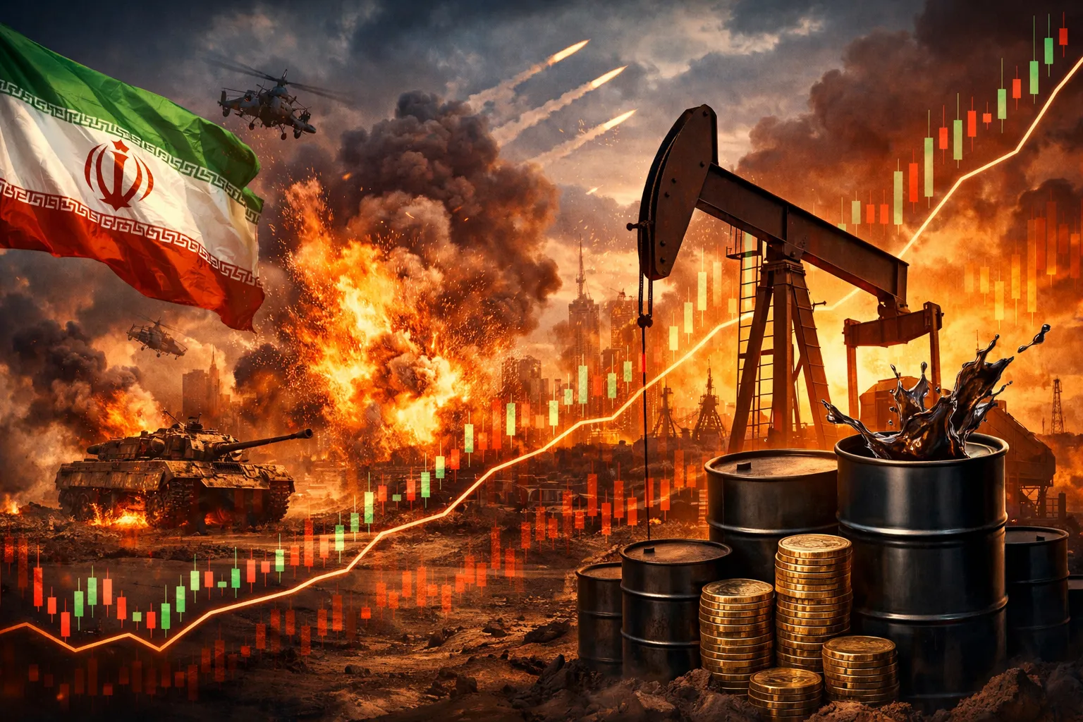 Oil Prices Surge as Iran War Shakes Global Commodity Markets