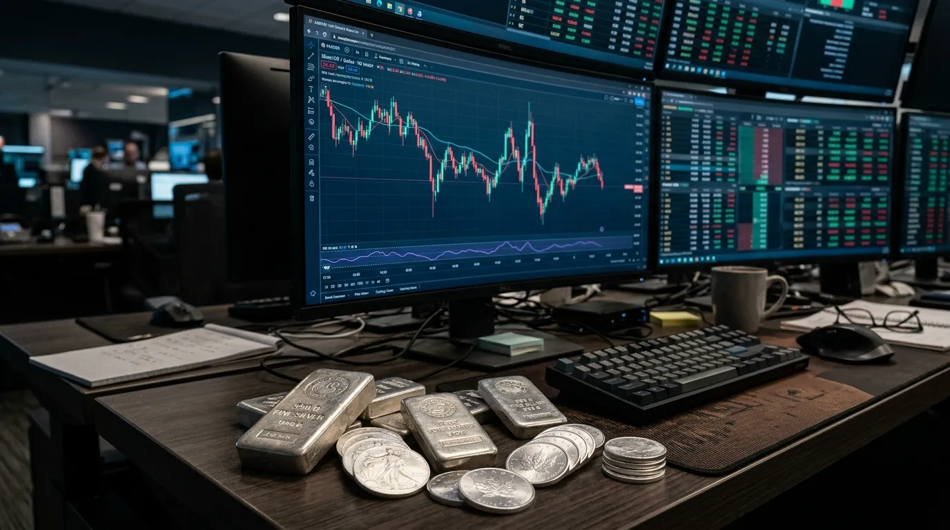 الفضة تتعرض لهبوط عنيف.. خسائر تتجاوز 6% وسط موجة بيع قوية في الأسواق العالمية