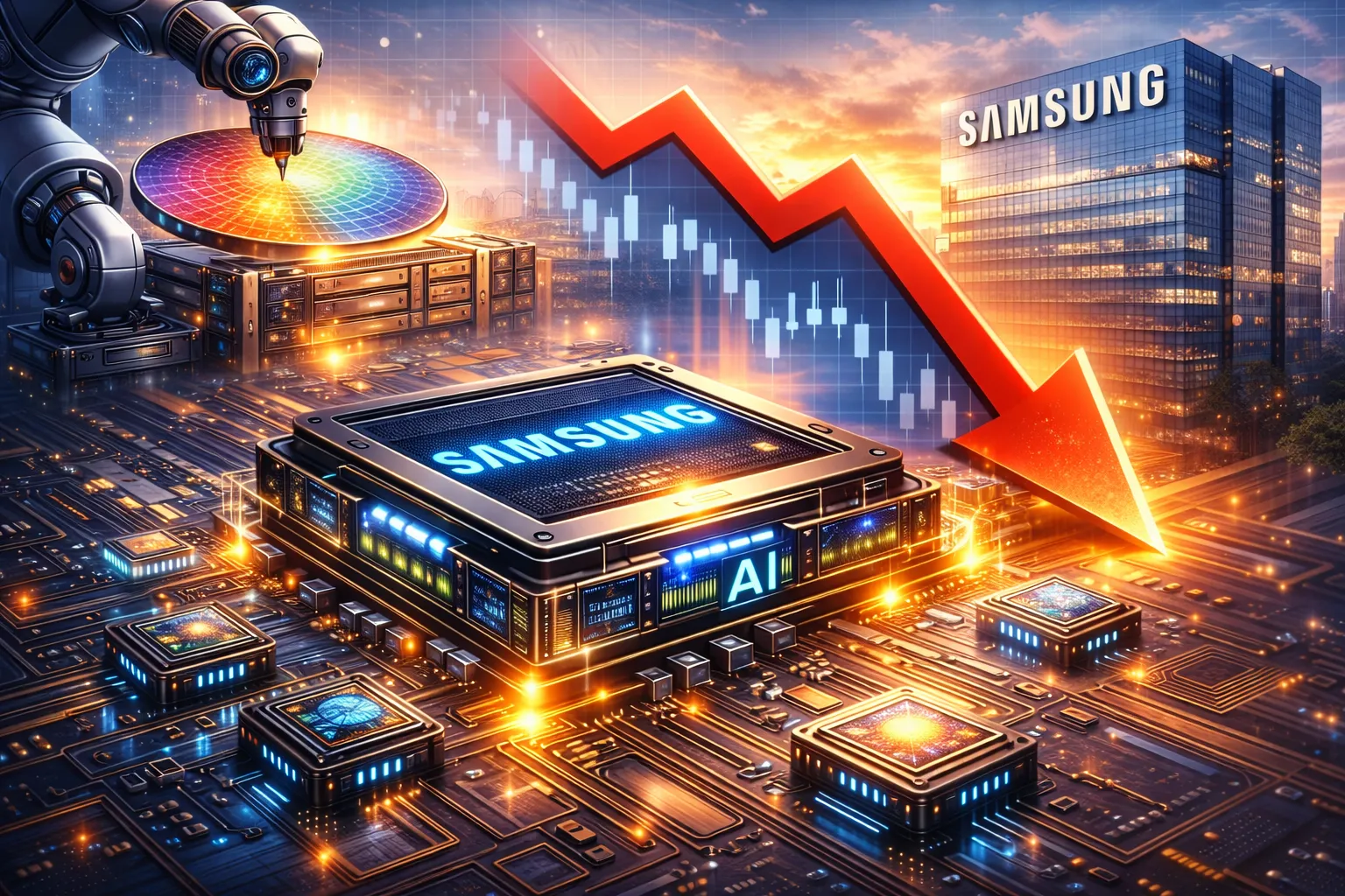 Samsung Stock Rallies as AI Chip Demand Peaks
