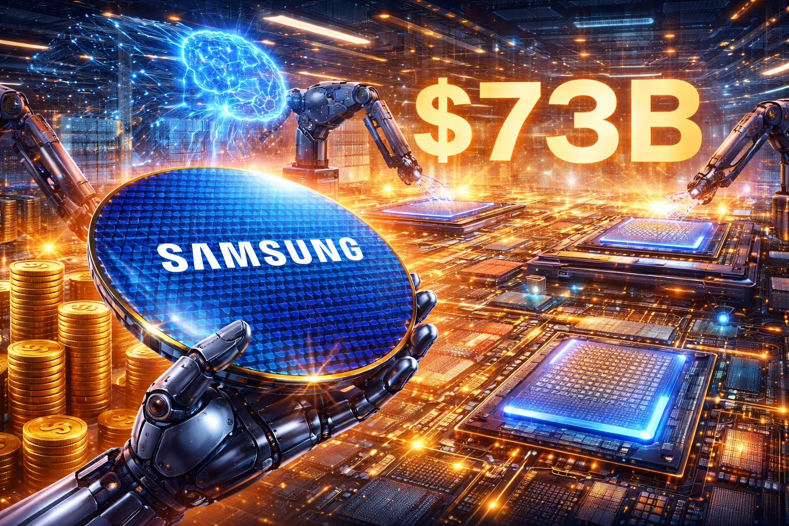 Samsung to Invest $73 Billion in Chips and AI Expansion.