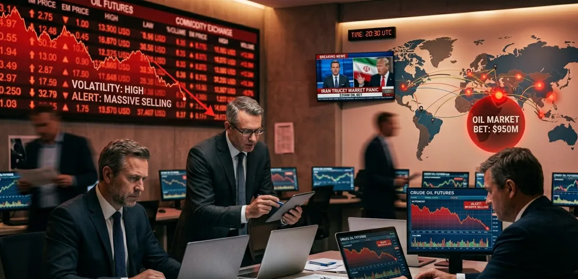 النفط على حافة الجنون.. رهان 950 مليون دولار يزعزع الأسواق قبل هدنة أميركا وإيران