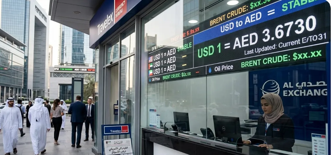 الدولار يستقر أمام الدرهم الإماراتي وسط ترقب الأسواق لقرارات الفيدرالي الأمريكي