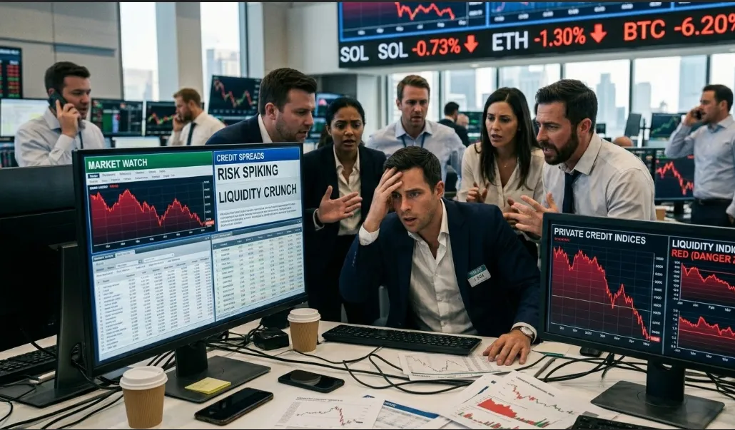 ضغط متصاعد في وول ستريت.. مخاوف من أزمة سيولة تضرب سوق الائتمان الخاص