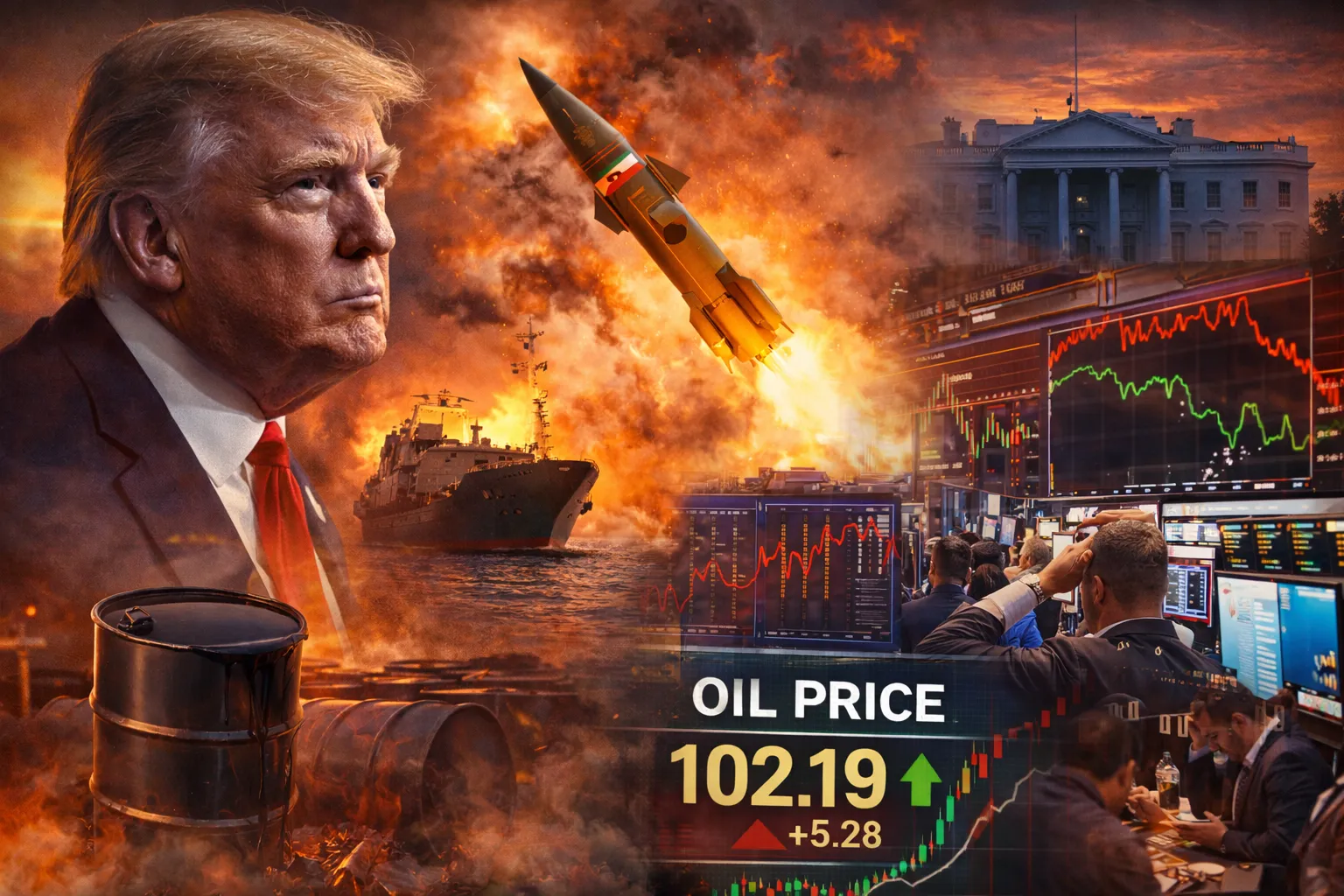 Trump Signals Continued Iran War as Markets React