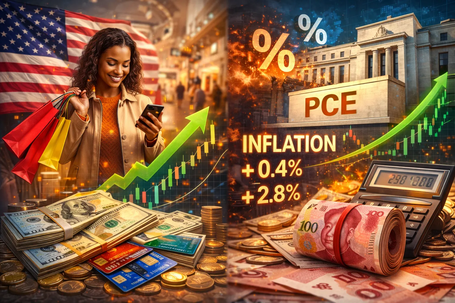 U.S. Consumer Spending & Core PCE Inflation Firm in January